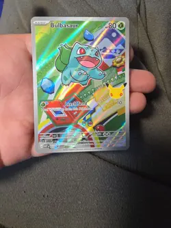 Bulbasaur Pokemon MEP Black Star Promos #037 30th Anniversary - Image 1