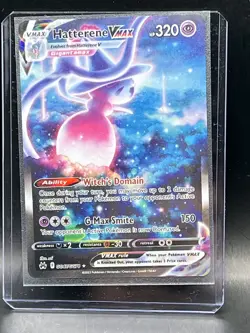 Hatterene VMAX GG47/GG70 SWSH: Crown Zenith: Galarian Gallery Holo Pokemon Card - Image 1