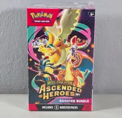 Pokemon TCG Mega Evolution Ascended Heroes Booster Bundle - New Sealed - Image 1
