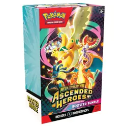 Pokemon TCG Mega Evolution Ascended Heroes Booster Bundle - New Sealed - Image 2