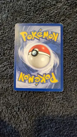 Blue Ink Stain Haunter Fossil Rare Vintage Error Misprint Pokemon TCG - Image 2
