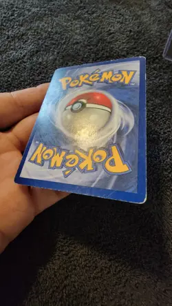 Blue Ink Stain Haunter Fossil Rare Vintage Error Misprint Pokemon TCG - Image 5