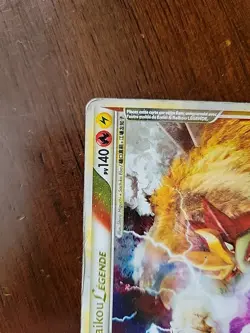 DMG! Entei & Raikou Legende 90/95 HGSS Dechainement Carte Pokemon FRENCH - Image 3