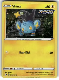 Shinx - (Cosmos Holo) 046/163 Miscellaneous Cards & Products NM Pokemon Card TCG - Image 1