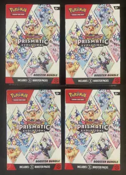Pokemon TCG Scarlet & Violet Prismatic Evolutions Booster Bundle NEW SEALED PKC - Image 1