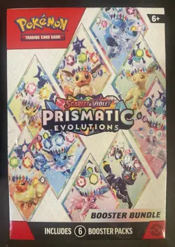 Pokemon TCG Scarlet & Violet Prismatic Evolutions Booster Bundle NEW SEALED PKC - Image 2