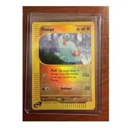Pokemon TCG Aquapolis Phanpy Reverse Holo 100/147 English 2002 Basic 40 HP - Image 1