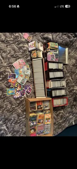 Pokemon Card Lot Unsorted Uncounted Multiple Boxes - Image 1