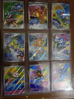 Pokemon First Partner Illustration Collection Series 1 Complete Set - Image 1