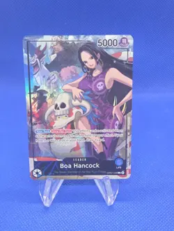 One Piece 2025 PSA Magazine Promo Boa Hancock OP07-038 Alternate Alt Leader NM - Image 1