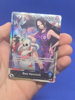 One Piece 2025 PSA Magazine Promo Boa Hancock OP07-038 Alternate Alt Leader NM - Image 2
