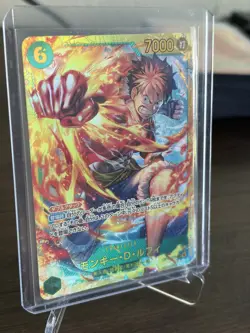 ONE PIECE Card Game Monkey D Luffy SEC Carrying on His Will OP13 118 japanese - Image 1
