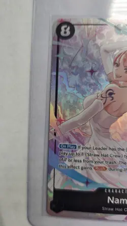 Bandai One Piece Nami OP15-086 Special Holo Character Card English - Image 5