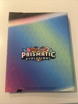 Pokemon Prismatic Evolutions Collector Binder (Binder Only) - Image 3