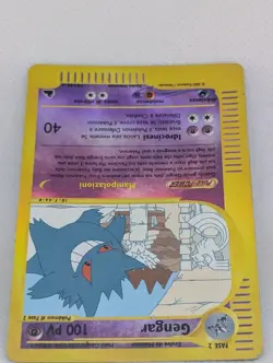 Gengar 10/144 Skyridge Reverse Holo Ultra Rare Pokemon TCG Nintendo ITALIAN MP - Image 4