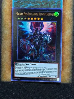 Yugioh Galaxy-Eyes Full Armor Photon Dragon DUPO-EN063 Ultra Rare NM - Image 1
