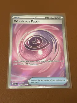 Wonderous Patch 117/088 Full Art Perfect Order Pokemon TCG NM - Image 1