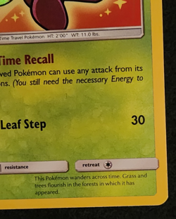 2017 Pokemon Black Star Promo Shining Celebi #SM79 EX-NM - Image 4