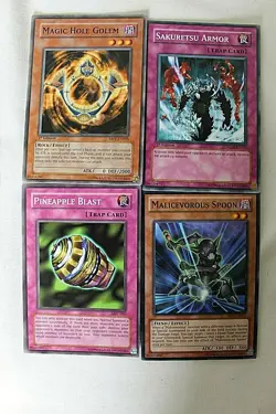 KONAMI YU-GI-OH CARDS Lot Of 40 INCLUDES HOLO'S, 1ST & LIMITED EDITIONS 1996 - Image 2