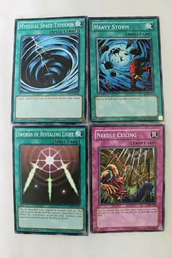 KONAMI YU-GI-OH CARDS Lot Of 40 INCLUDES HOLO'S, 1ST & LIMITED EDITIONS 1996 - Image 4