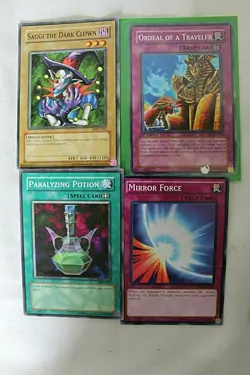 KONAMI YU-GI-OH CARDS Lot Of 40 INCLUDES HOLO'S, 1ST & LIMITED EDITIONS 1996 - Image 5