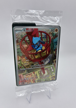 Riolu Full Art, Pokemon SEALED, Mega Evolution, Black Star Promo Rare, MEP010 - Image 1