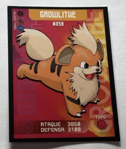 Growlithe PERU Pokedex Edition Pokemon Card (#058) - Image 1