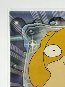 1999 Topps Pokemon TV Animation Series 1 Psyduck #54 Blue Logo Non Holo - Image 3