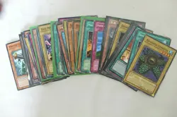 KONAMI YU-GI-OH CARDS Lot Of 40 INCLUDES HOLO'S, 1ST & LIMITED EDITIONS 1996 - Image 1