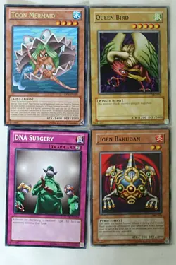 KONAMI YU-GI-OH CARDS Lot Of 40 INCLUDES HOLO'S, 1ST & LIMITED EDITIONS 1996 - Image 2