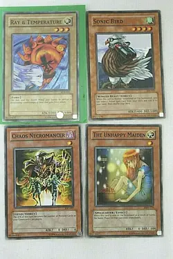 KONAMI YU-GI-OH CARDS Lot Of 40 INCLUDES HOLO'S, 1ST & LIMITED EDITIONS 1996 - Image 3