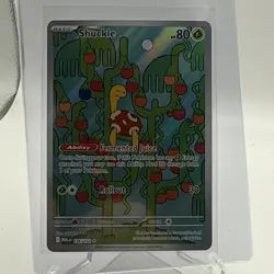 Shuckle 136/132 Pokemon Mega Evolution Holo Illustration Rare - Image 1