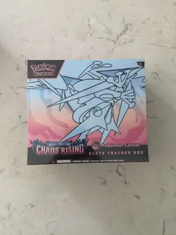 Chaos Rising Pokemon Center ETB Elite Trainer Box In Hand Ships Today - Image 1