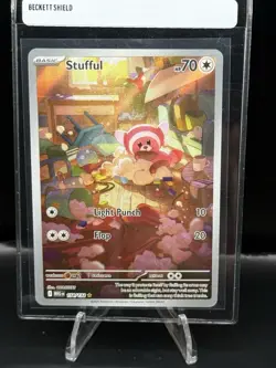 Pokemon TCG stufful 154/132 illustration rare Mega evolutions - Image 1