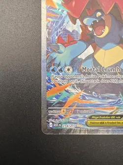Pokemon Mega Feraligatr ex 274/217 SIR Ascended Heroes NM (Pack Fresh) - Image 5
