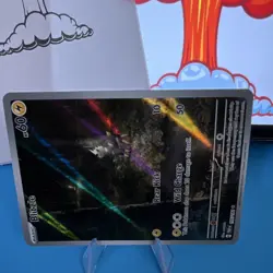 Pokemon TCG Blitzle 195/182 SV04 Paradox Rift Illustration Rare Holo Basic HP 60 - Image 2