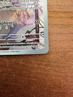 Pokemon TCG Mismagius Illustration Rare Scarlet & Violet Paldea Evolved 212/193 - Image 4