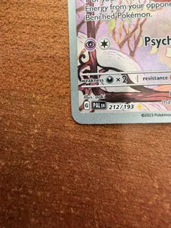 Pokemon TCG Mismagius Illustration Rare Scarlet & Violet Paldea Evolved 212/193 - Image 5