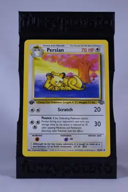 Pokemon TCG - 1st Edition Persian - Lightly Played - 42/64 Jungle - Image 1