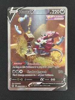 Hoopa V GG53/GG70 Pokemon TCG SWSH: Crown Zenith: Galarian Gallery Holo - Image 1