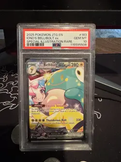 Iono's Bellibolt Pokemon Journey Together Special Illustration Rare #183 PSA 10 - Image 1