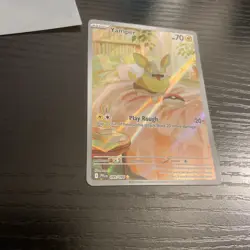 Yamper 099/094 IR Illustration Rare Holo Pokemon 2025 Phantasmal Flames NM - Image 2