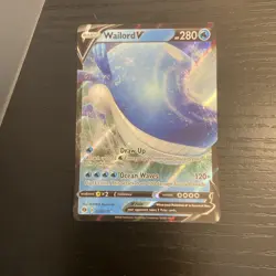 Wailord V Ultra Rare Champion's Path 13/73 Pokemon - Image 1
