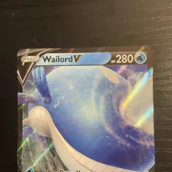 Wailord V Ultra Rare Champion's Path 13/73 Pokemon - Image 3