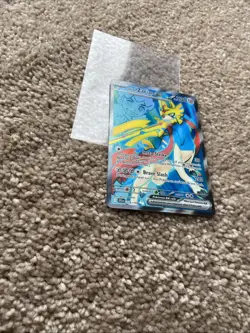 2025 TCG Pokemon #176 Hop's Zacian ex 176/159 Full Art Holo Journey Together - Image 3
