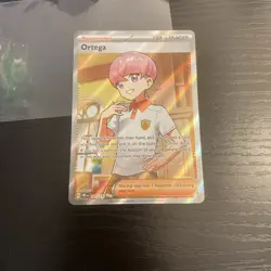 2025 Pokemon Ortega 141/131 Prismatic Evolutions NM - Image 1