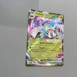 Pokemon Rabsca ex - 025/182: Destined Rivals Double Rare Near Mint - Image 2