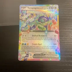 Terapagos ex 179/217- Pokemon TCG: Ascended Heroes - Double Rare ex Holo - Image 1