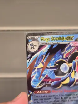 Pokemon TCG- Mega Greninja ex - 022/086 - ME04: Chaos Rising (CRI) Double Rare - Image 2