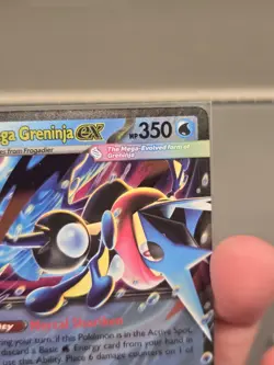 Pokemon TCG- Mega Greninja ex - 022/086 - ME04: Chaos Rising (CRI) Double Rare - Image 3